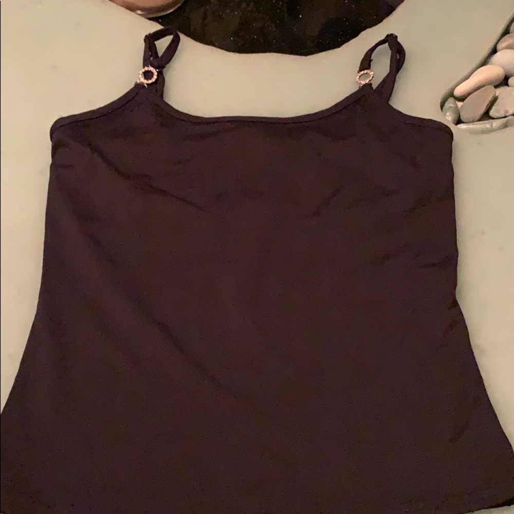 White House Black Market black bra tank